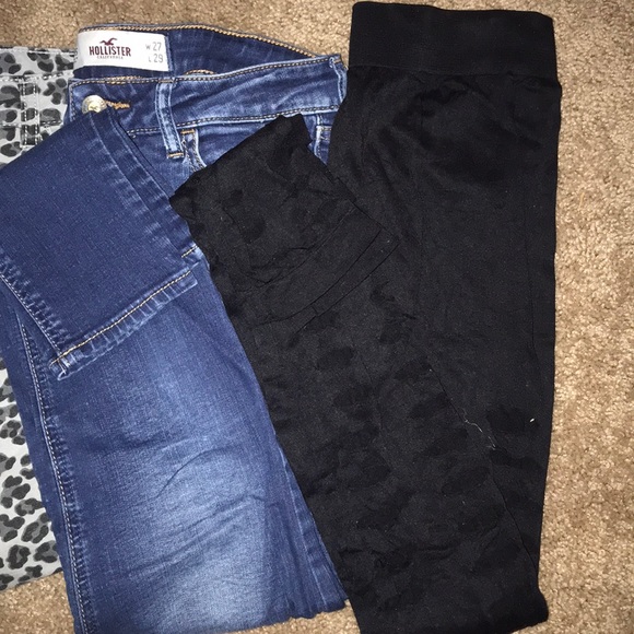 4 pairs of Jeans and 1 pair of tights - Picture 3 of 4